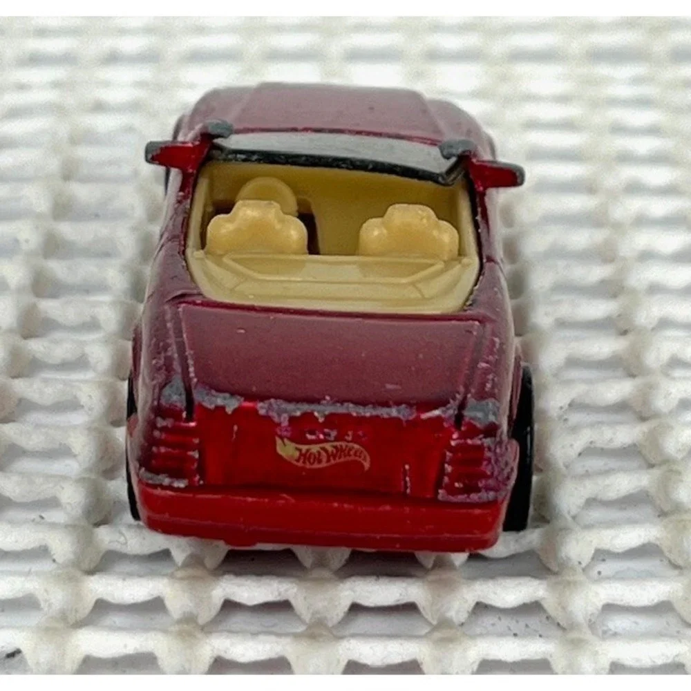 Hot Wheels Mattel 1989 Red Mercedes-Benz‎ SL Convertible